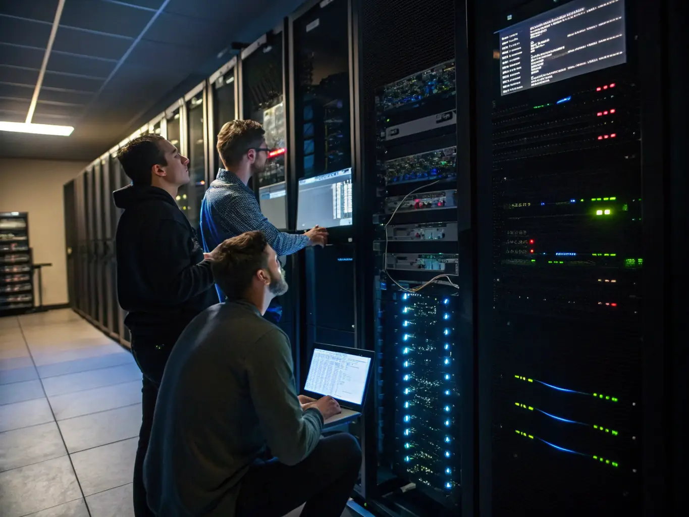 A network engineer automating network tasks using Python scripts, improving efficiency and reliability in a UK-based network infrastructure.